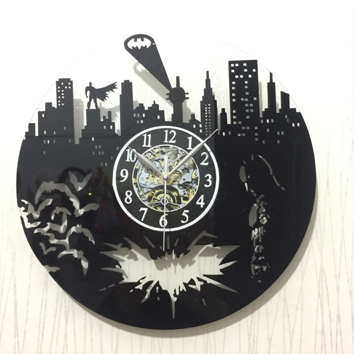 Orologio da parete Silhouette grattacieli