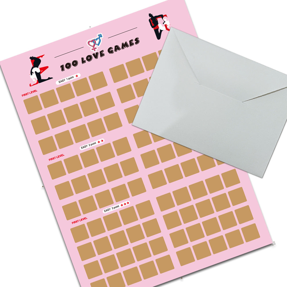 Poster grattabile San Valentino