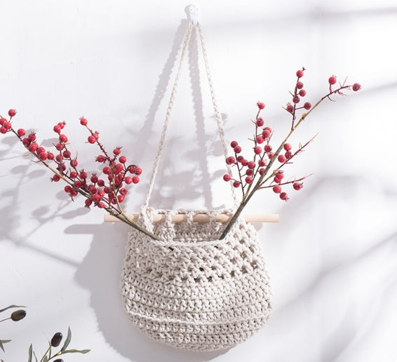 Tasca da parete in cotone