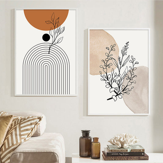 Quadro linee geometriche