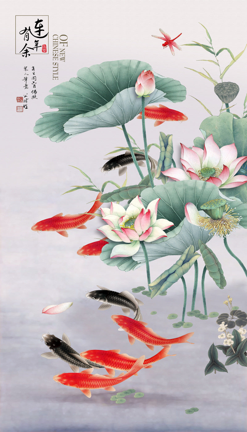 Quadro Fiori Asiatici