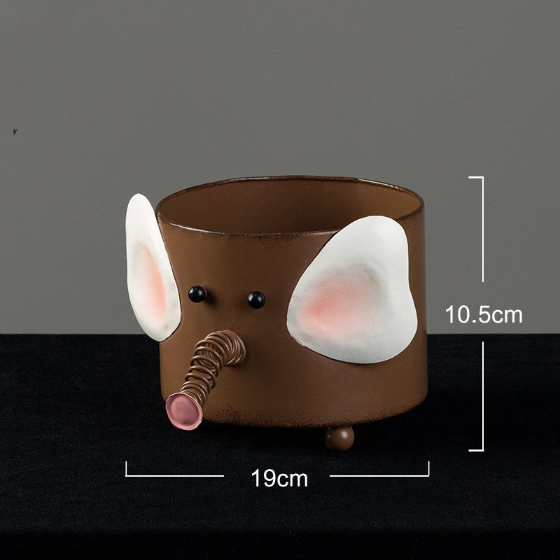 Vaso ferro piante