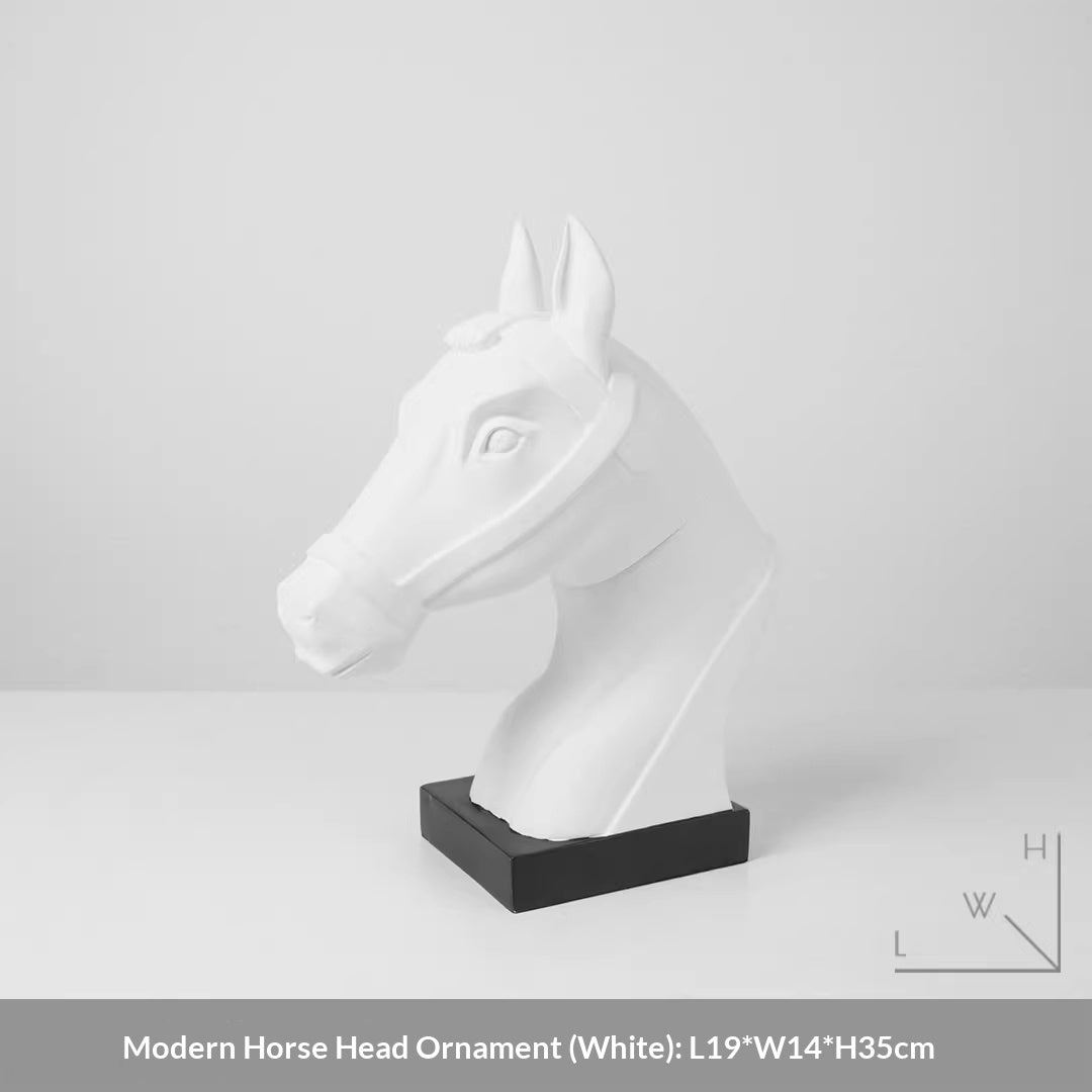 Ornamento testa di cavallo