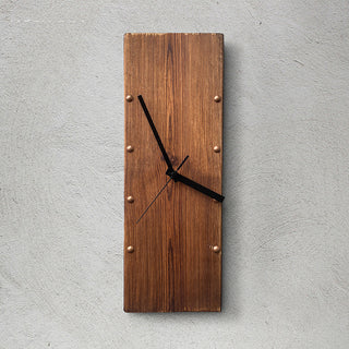Orologio parete legno art deco