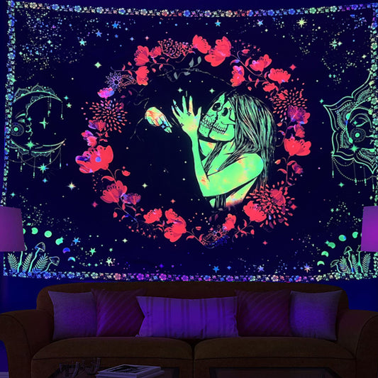 Arazzo alien neon