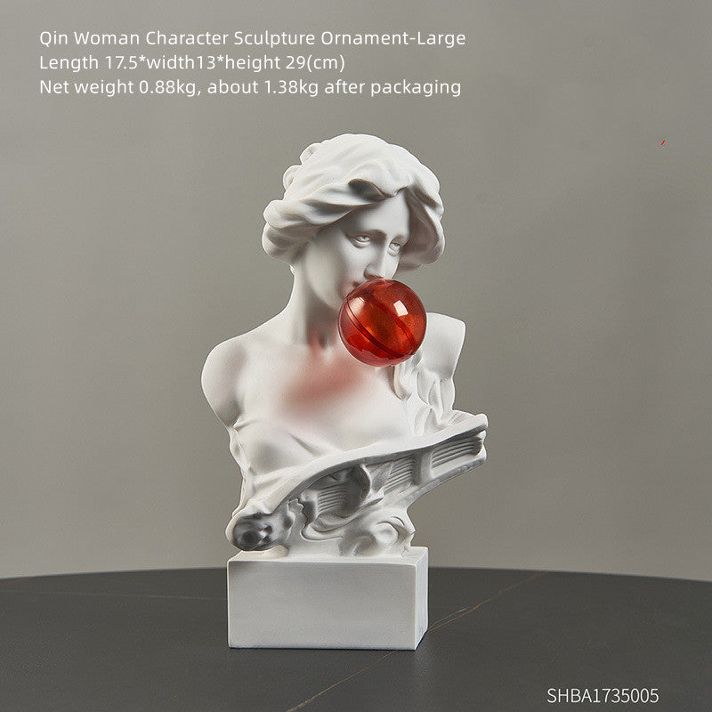 Statuetta Gesso