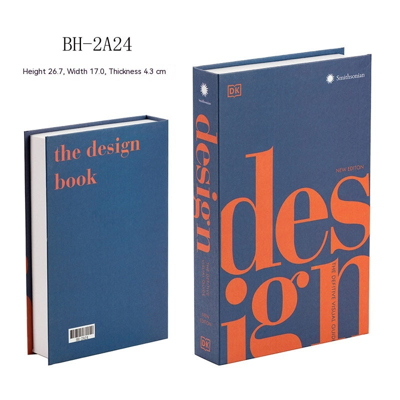 Decorazione libri minimalista