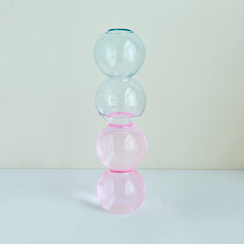Vaso vetro bolle