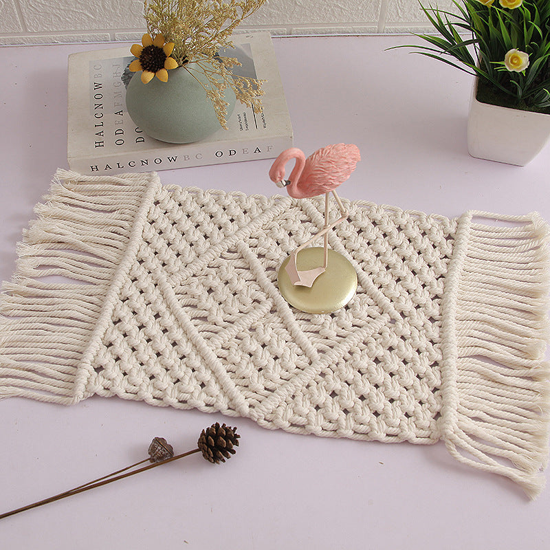Tappeto in cotone intrecciato