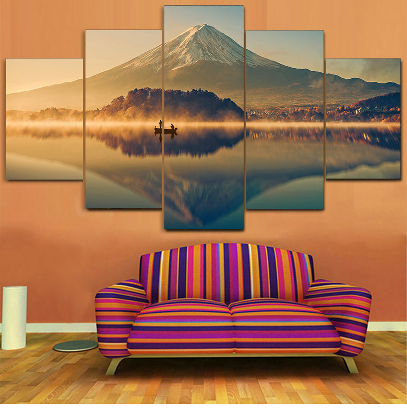 Quadro Montagna Lago