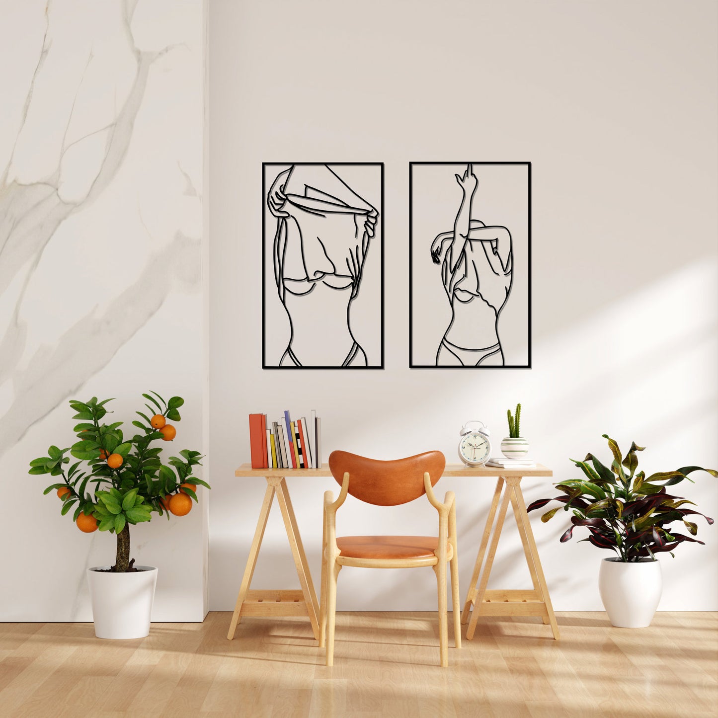 Quadro corpo femminile