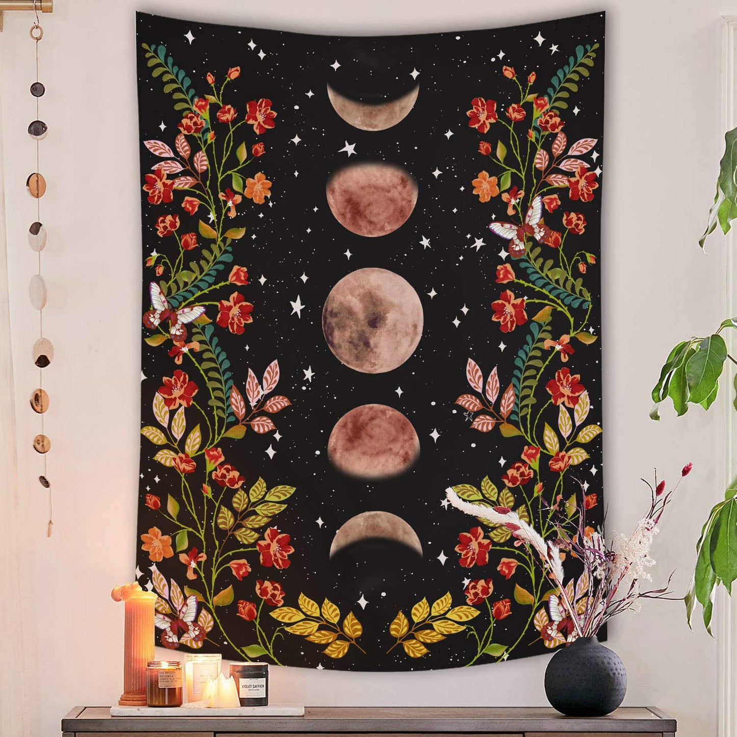Tappezzeria Boho Floreale