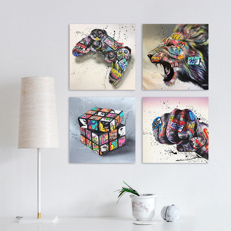 Quadro Graffiti Astratto