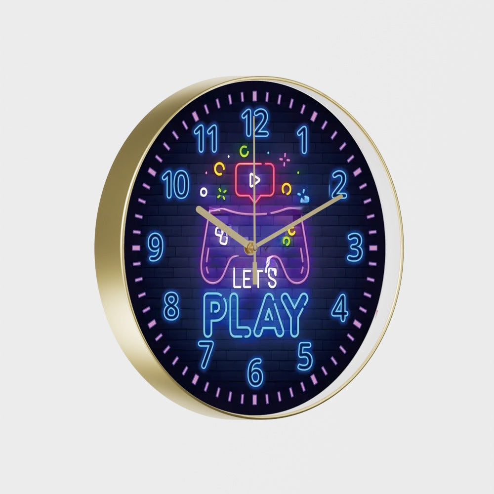 Orologio da parete Casette colorate