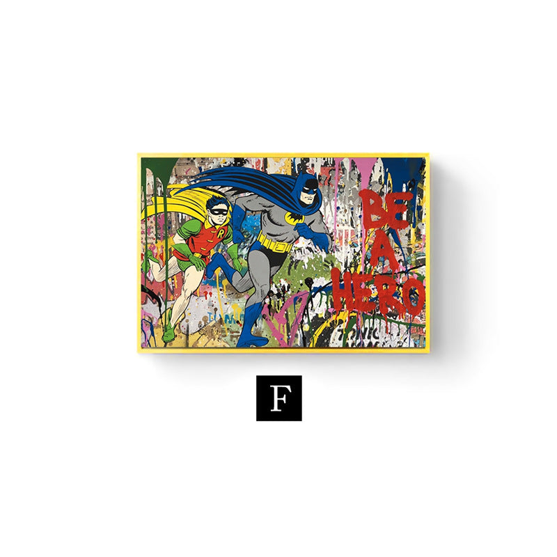 Quadro Graffiti Astratto