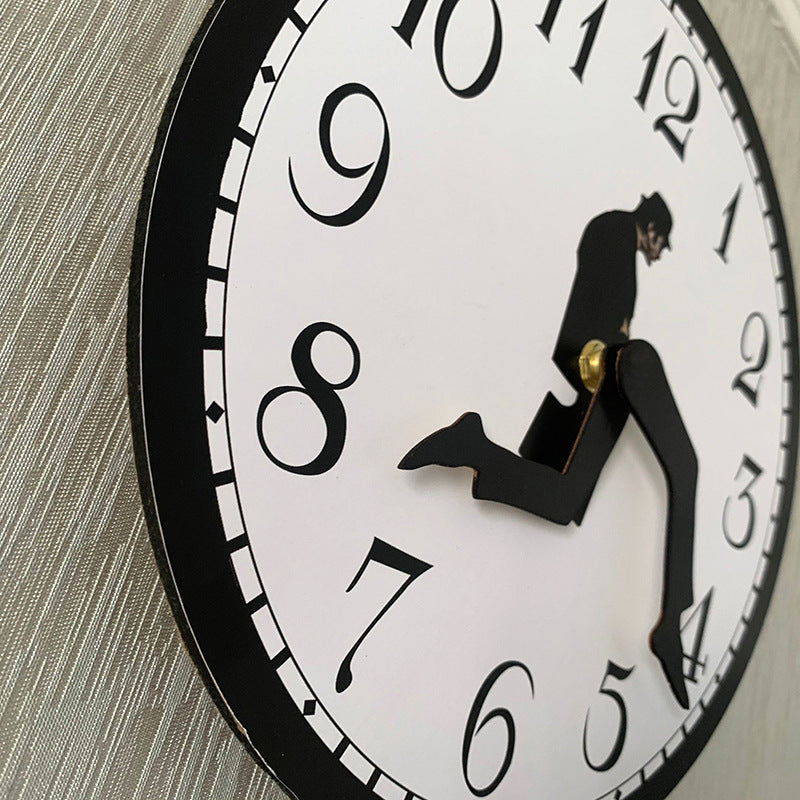 Orologio da parete Cavallo bicolore legno