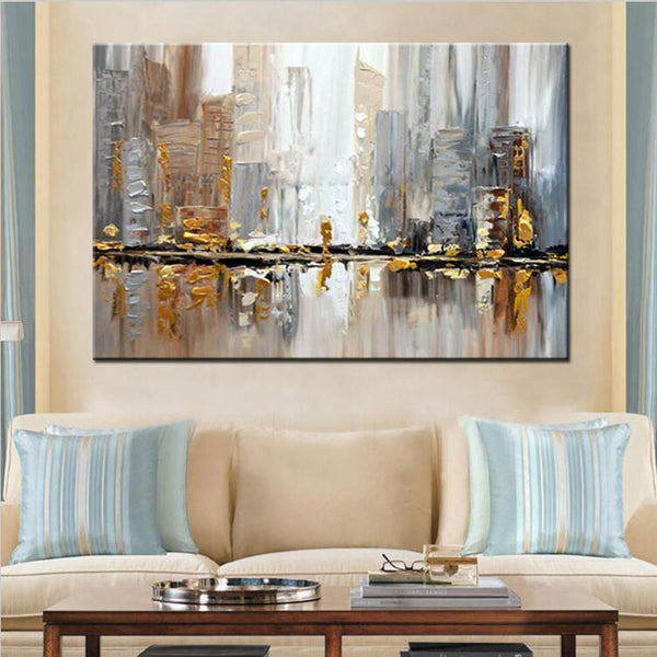 Quadro Città Astratta