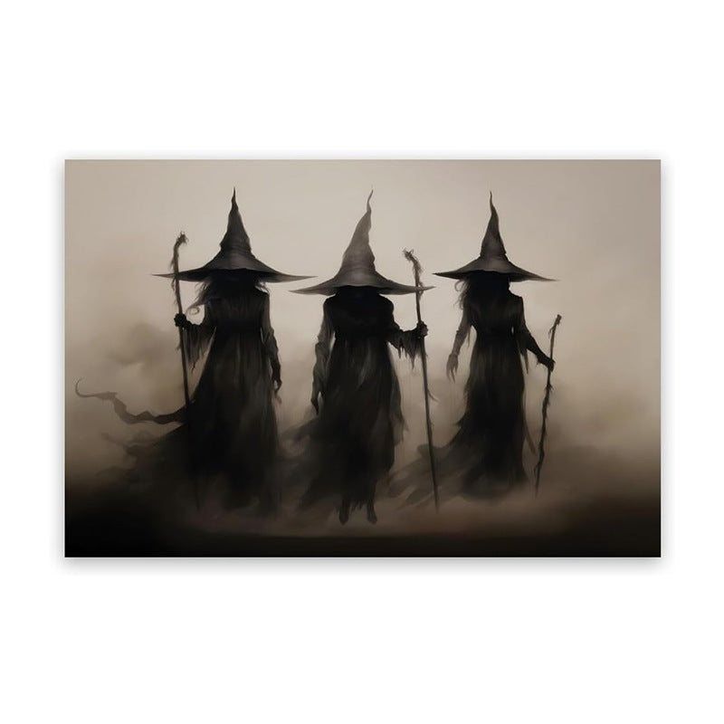 Quadro strega Halloween