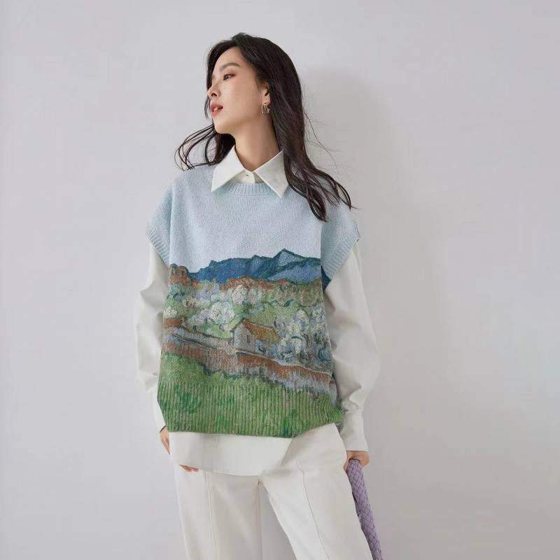 Maglione dipinto