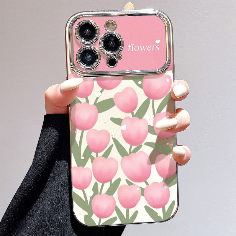 Custodia Telefono Fiori Dipinti