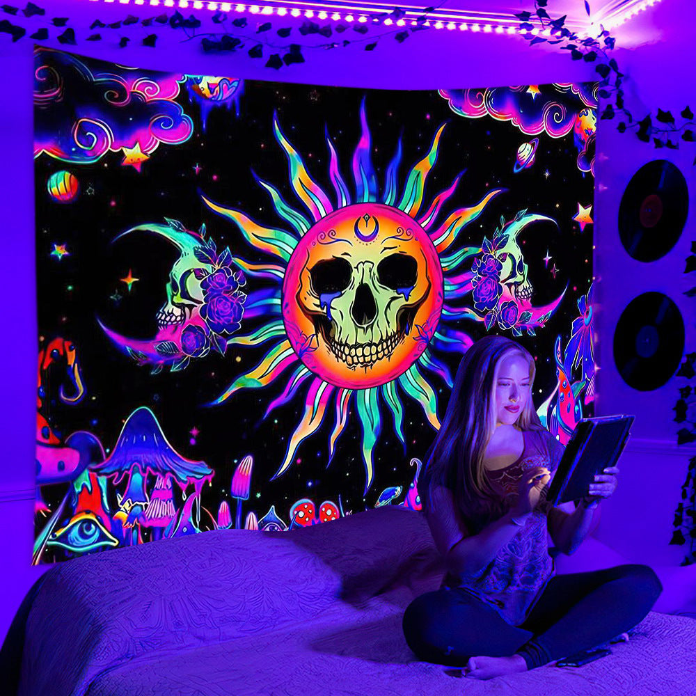 Tappezzeria Scheletro Fluorescente