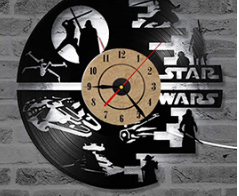 Orologio da parete Star Wars disco vinile