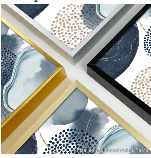 Quadro Astratto Forme Geometriche