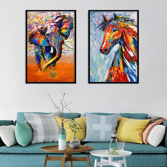 Quadro su tela Elefante