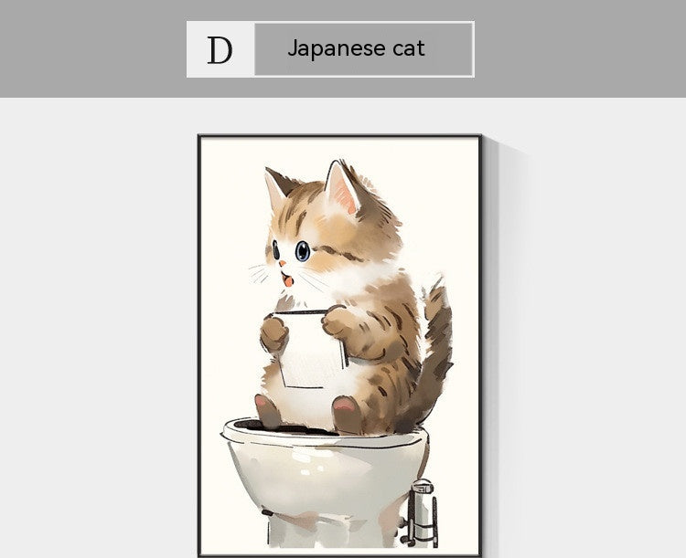 Quadro gatto giapponese