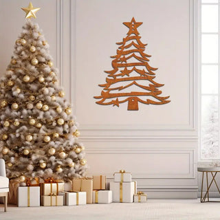 Decorazione Silhouette Albero Natale