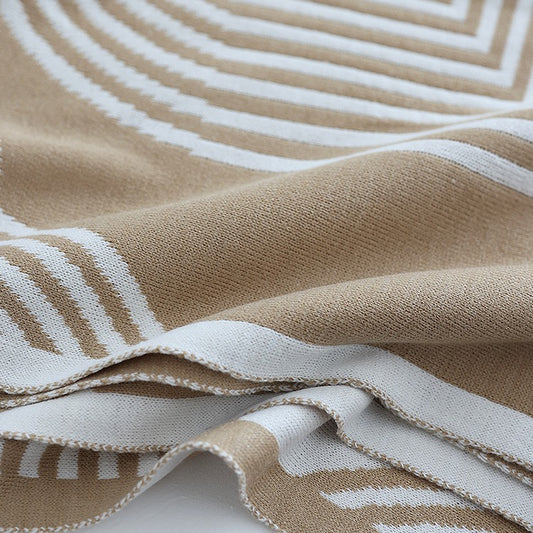 Coperta nordica a maglia