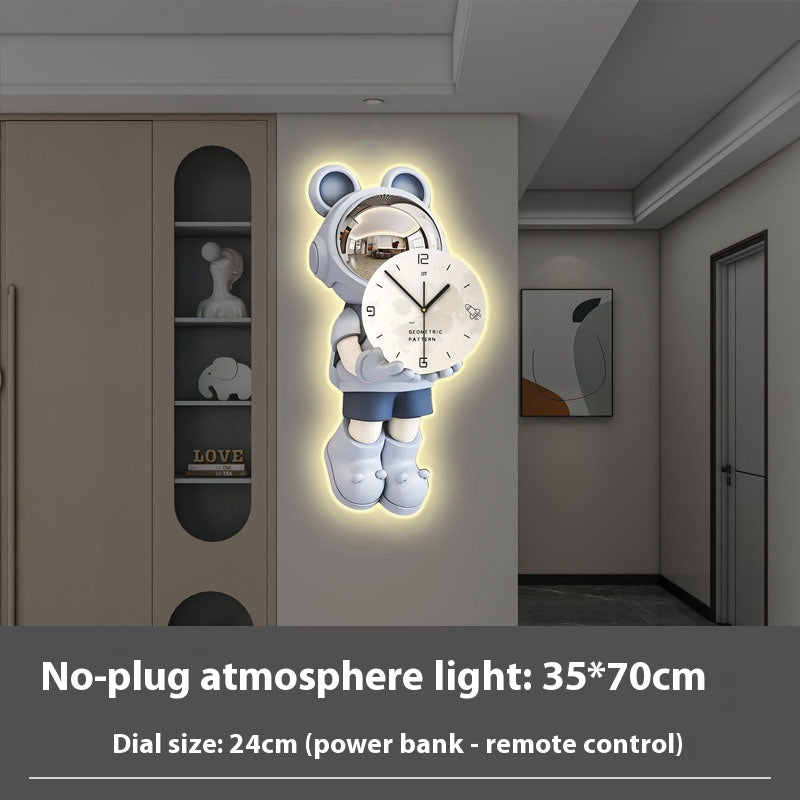 Orologio da parete Astronauta blu