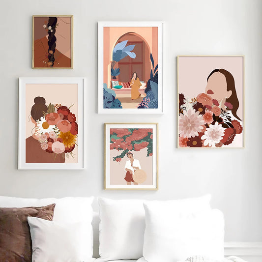 Quadro su tela Fiori natura morta
