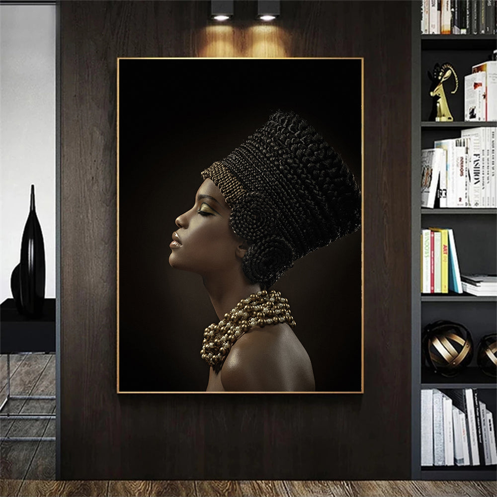 Quadro donna africana