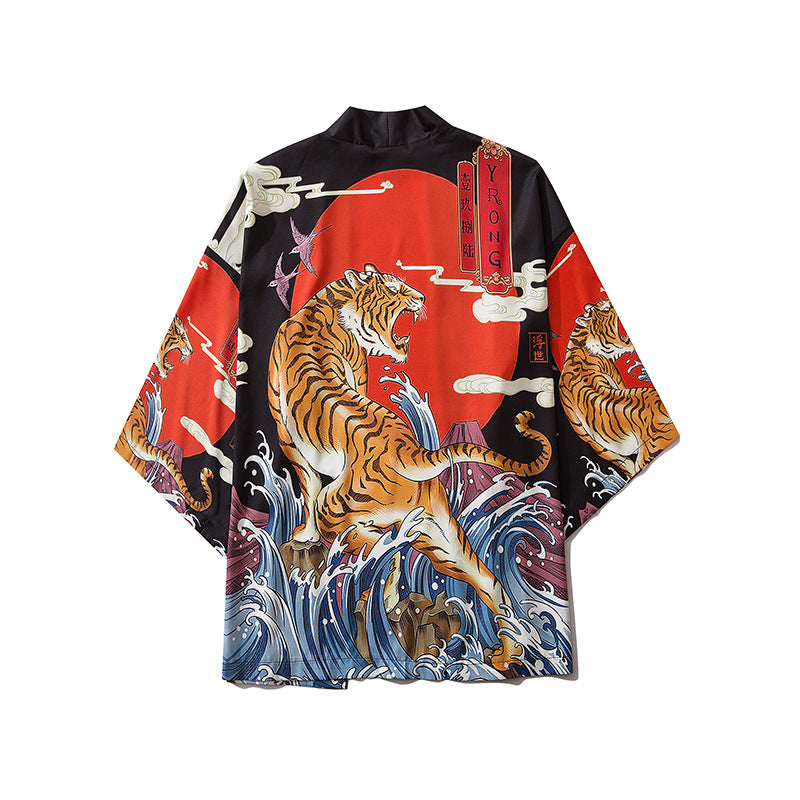 Kimono Tigre Ukiyo-e