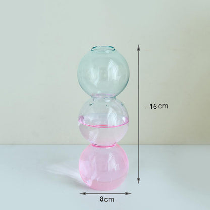 Vaso vetro bolle
