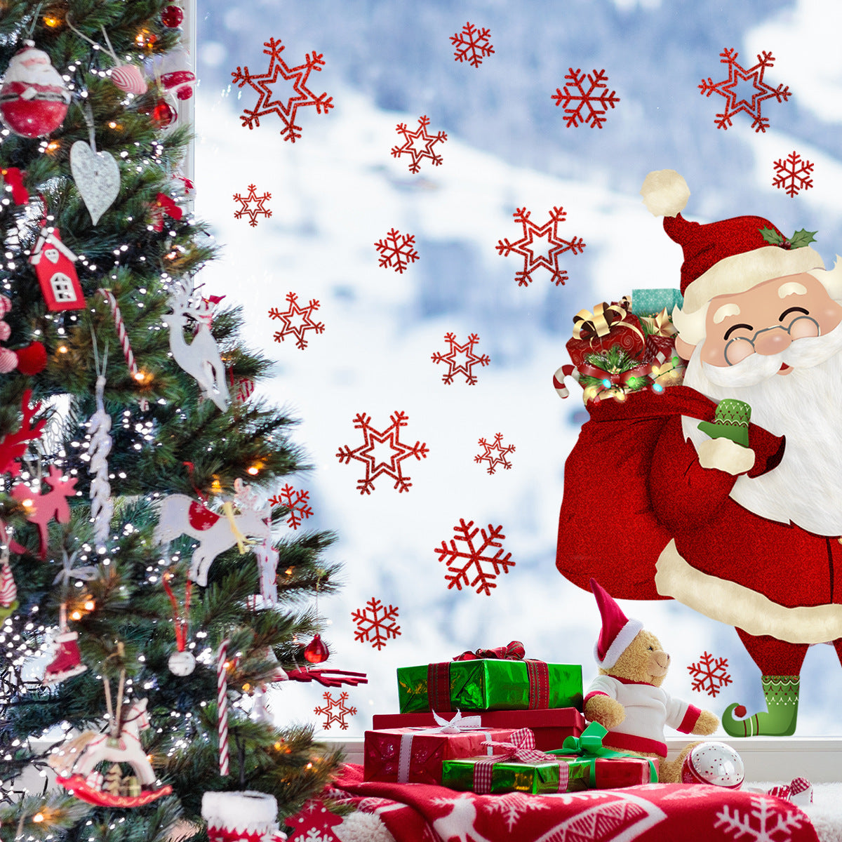 Adesivo Babbo Natale