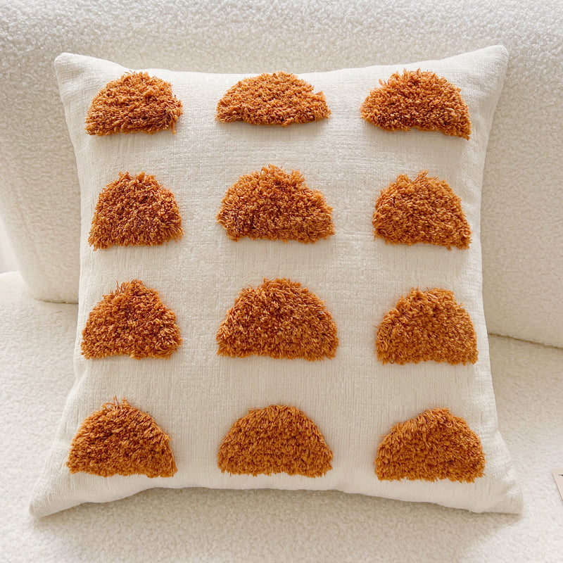 Cuscino Pompon Divano