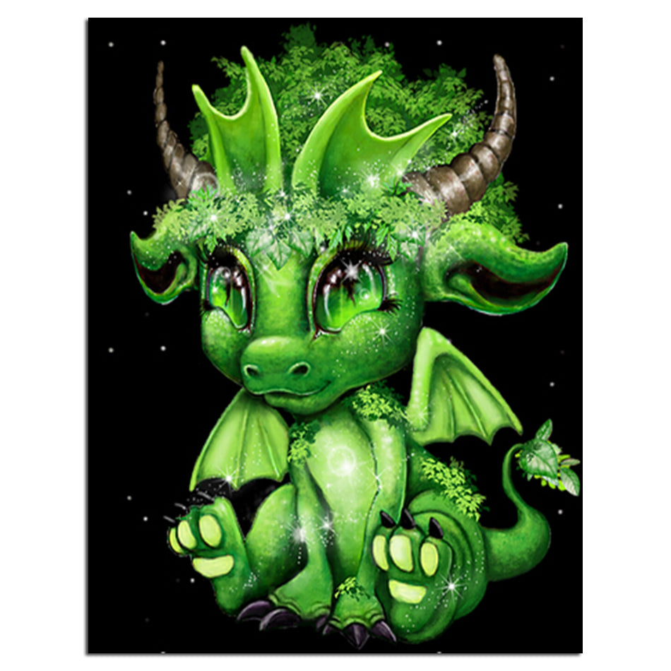 Quadro Diamanti Drago