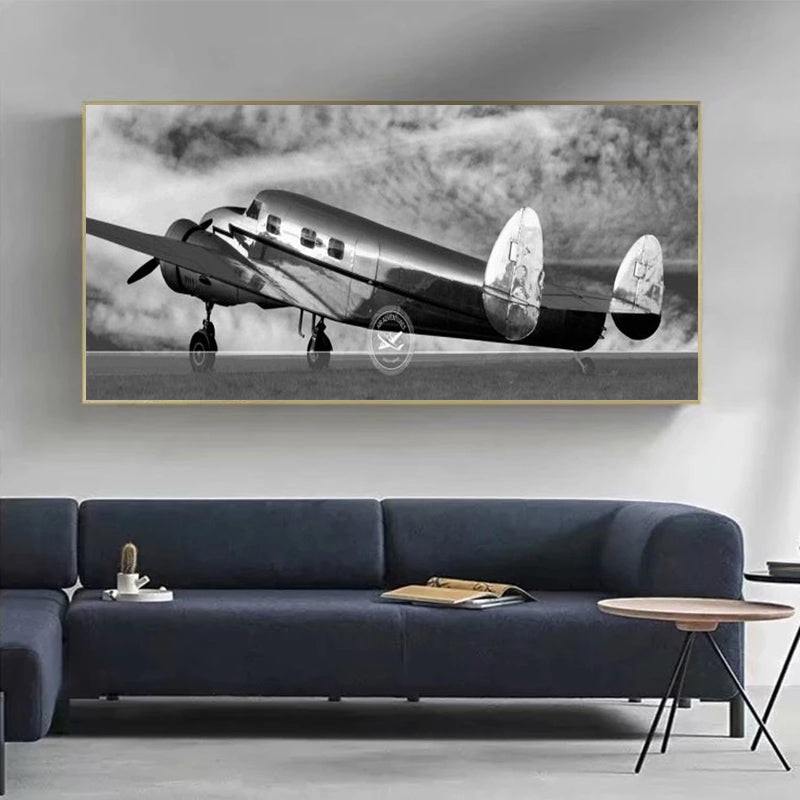 Poster aereo vintage