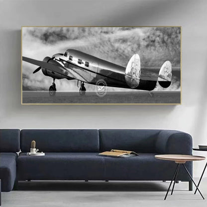 Poster aereo vintage