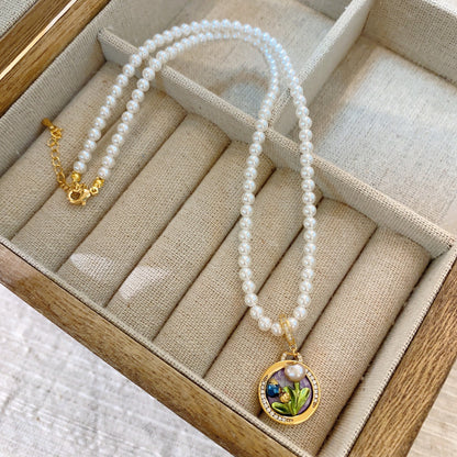 Collana Perla Giardino