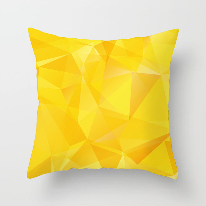 Copricuscino giallo e nero