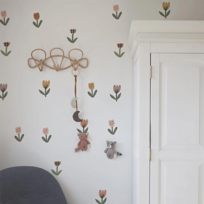 Adesivo tulipani bohemien