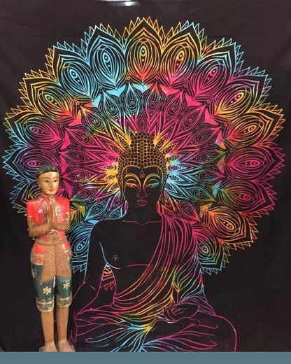 Tessuto murale mandala
