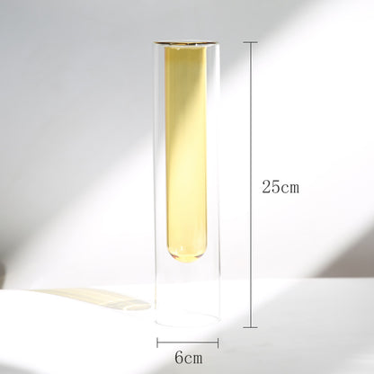 Vaso vetro nordico doppio strato