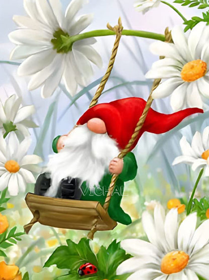 Diamond painting Babbo Natale