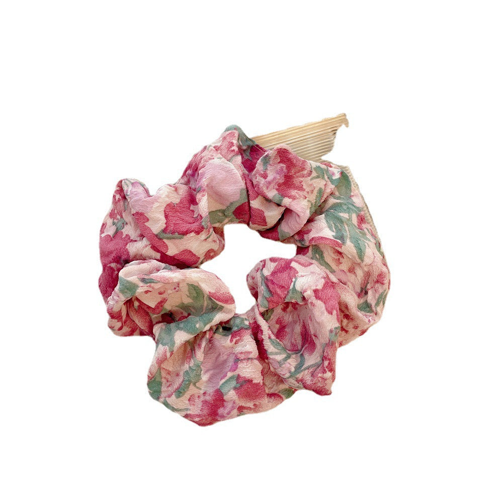Elastico capelli fiori