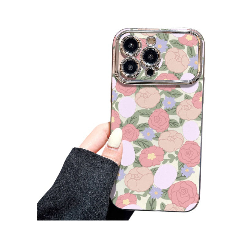 Custodia Telefono Fiori Dipinti