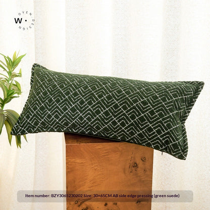 Cuscino arredo verde